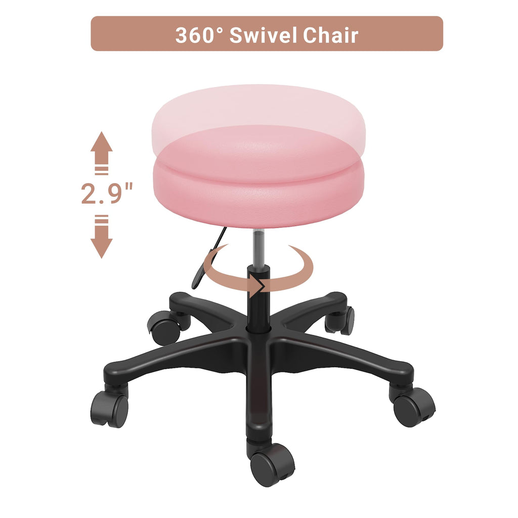 LOUVIXA Tattoo Chair, Adjustable Facial Chair 73 Inch Salon Bed with Hydraulic Stool for Professional Massage Beauty Spa (Black)