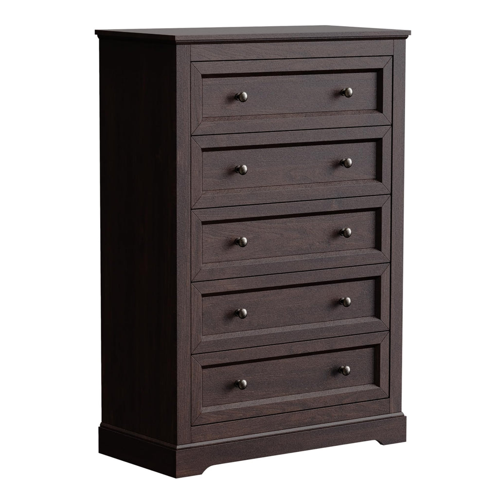 LOUVIXA Farmhouse Dresser 9 Drawer, Bedroom Chest of Drawers, Dressers with 9 Drawers, Wooden Dressers for Bedroom, Living Room, Tv Stand, Entryway(Rustic Yellow)