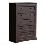 LOUVIXA Farmhouse Dresser 9 Drawer, Bedroom Chest of Drawers, Dressers with 9 Drawers, Wooden Dressers for Bedroom, Living Room, Tv Stand, Entryway(Rustic Yellow)
