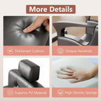 LOUVIXA Pedicure Station for Nail Tech, No Plumbing Pedicure Chair with Massage Pedicure Tub