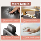 LOUVIXA Pedicure Station for Nail Tech, No Plumbing Pedicure Chair with Massage Pedicure Tub